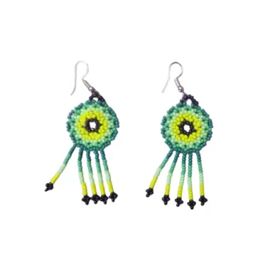 Colombian Beadwork Earrings