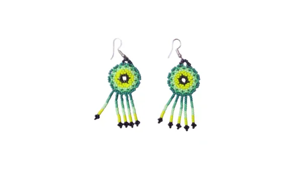 Colombian beadwork earrings £25 (1)