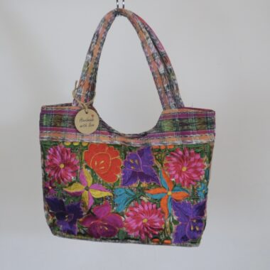 Handmade Mexican Embroidered Handbag
