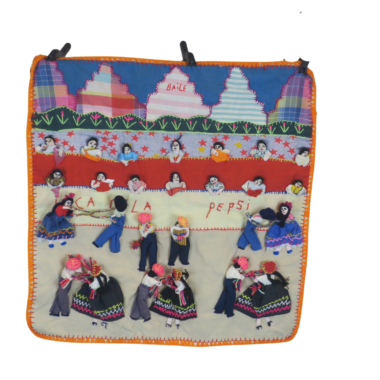 Peruvian Art Applique Cola