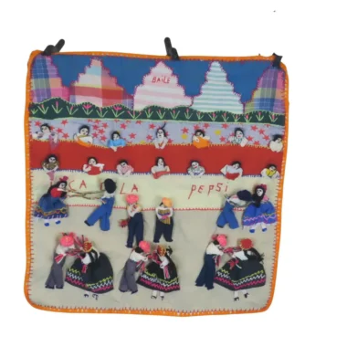 Peruvian Art Applique Cola
