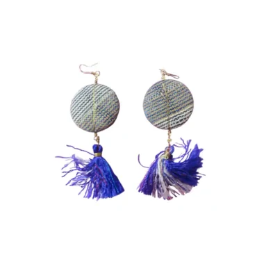 Recycled Capsule Embroidered Earring