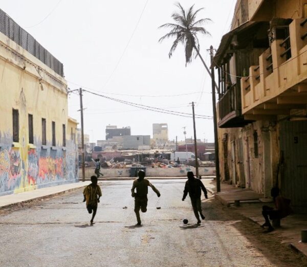 Street Scene, St Louis, Senegal Street Scene, St Louis, Senegal
