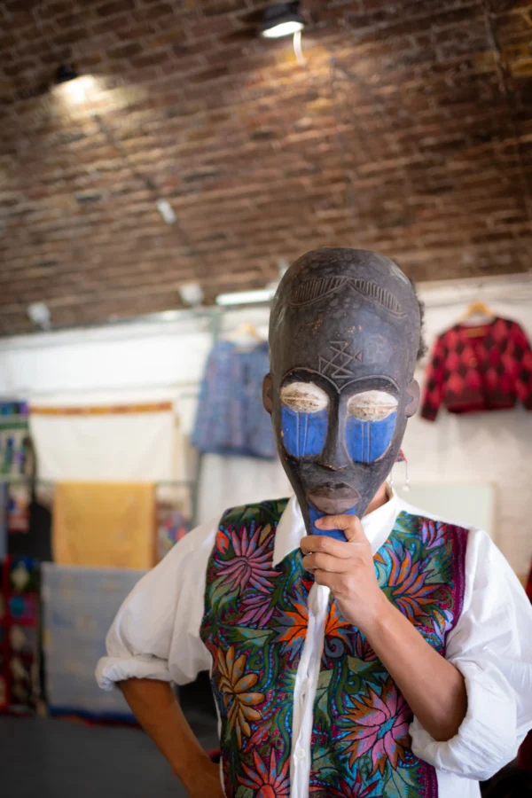 Wooden Hand-Painted Tribal Art ( Main photo home decor collection)