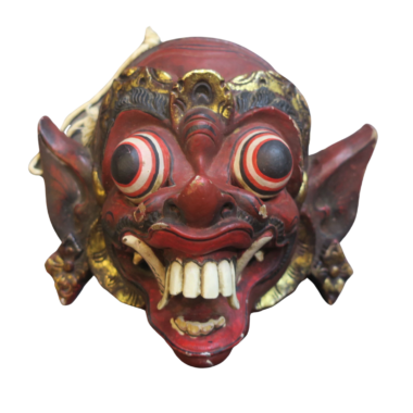 Sri Lankan Devil Dance Wooden Mask