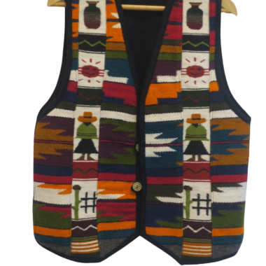 Handmade Peruvian Wool Tapestry Vest