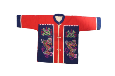 Handmade Appliqué & Embroidered Quilted Cotton Kids Jacket