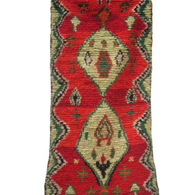 Amira 6 – Medium Vintage Moroccan Azilal Rug (208X95cm)